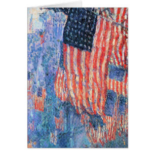 Avenue in Rain von Frederick Childe Hassam