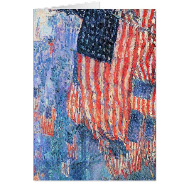 Avenue in Rain von Frederick Childe Hassam (Vorne)