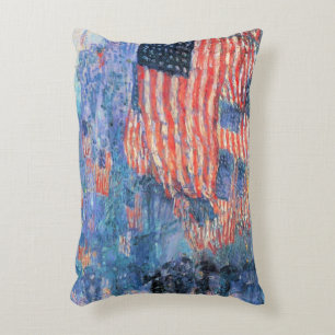 Avenue in Rain von Frederick Childe Hassam Dekokissen