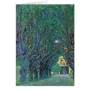 Avenue in Schloss Kammer Park bei Gustav Klimt
