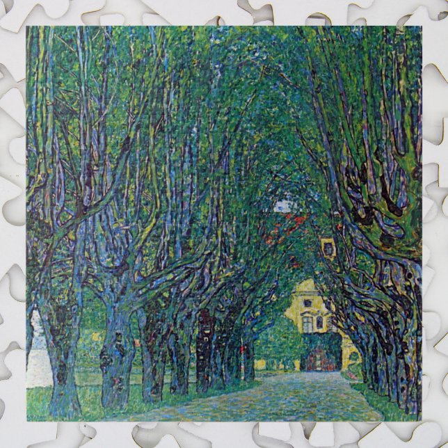 Avenue in Schloss Kammer Park bei Gustav Klimt Puzzle (Von Creator hochgeladen)
