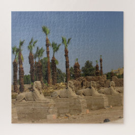 Avenue of Sphinxes - Altes Ägypten Jigsaw Puzzle