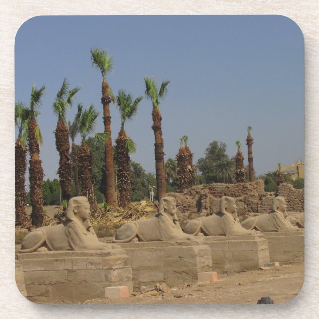 Avenue of the Sphinxes Untersetzer (Vorderseite)