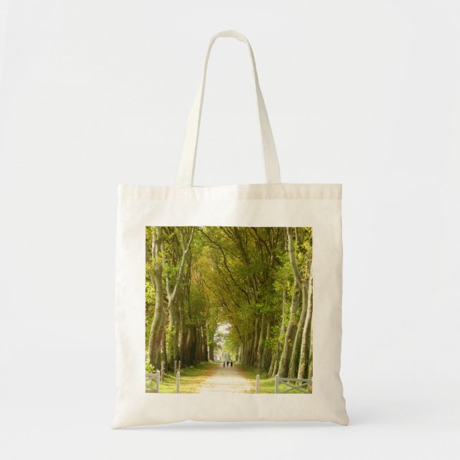 Avenue of Trees Budget Tote Bag Tragetasche (Vorne)