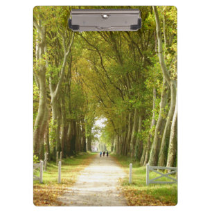 Avenue of Trees Clipboard Klemmbrett