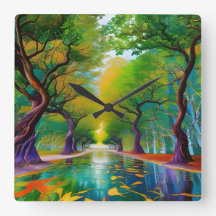 Avenue of Trees Herbstblätter