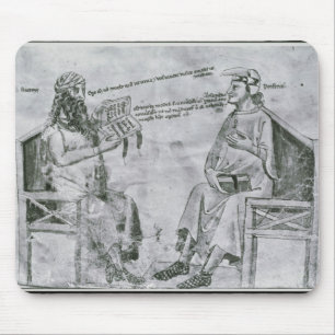 Averroes im Gespräch mit Porphyr Mousepad