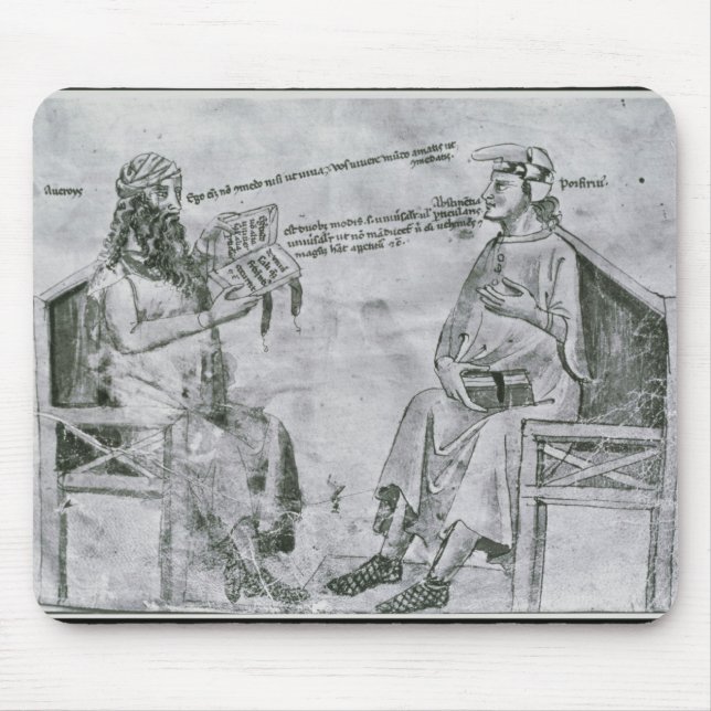 Averroes im Gespräch mit Porphyr Mousepad (Vorne)