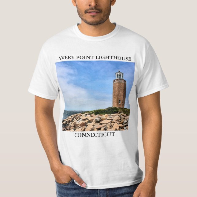 Avery Point Lighthouse, Connecticut T - Shirt (Vorderseite)