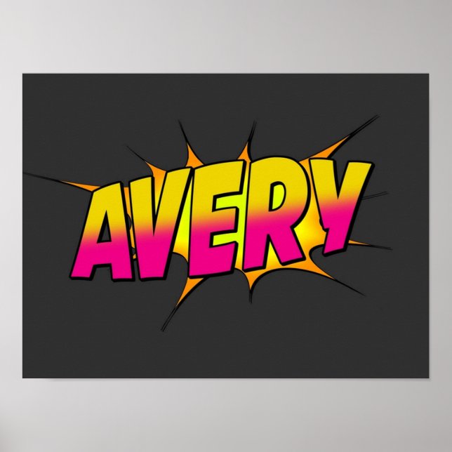 Avery Poster (Vorne)