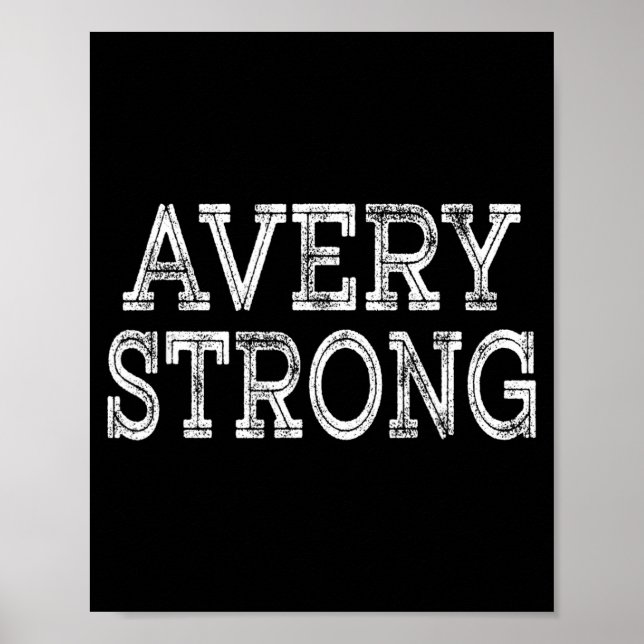 Avery strong squad family reunion last name team  poster (Vorne)