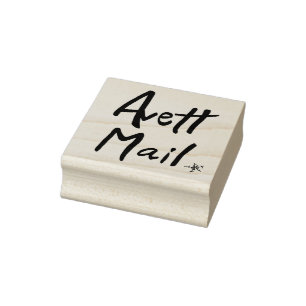 "Avett Post-" GummiBriefmarke, Seth-inspiriert Gummistempel