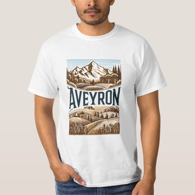 Aveyron - Aveyronnais T-Shirt (Vorderseite)