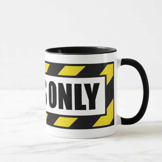 AVGAS NUR Tasse (Rechts)