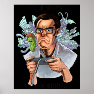AVGN Angry Videogame Nerd Poster