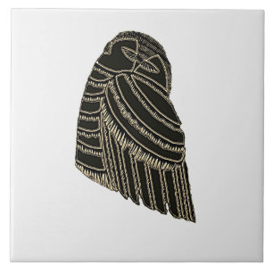 AVIAN ART DECO IN BROWN Kachel