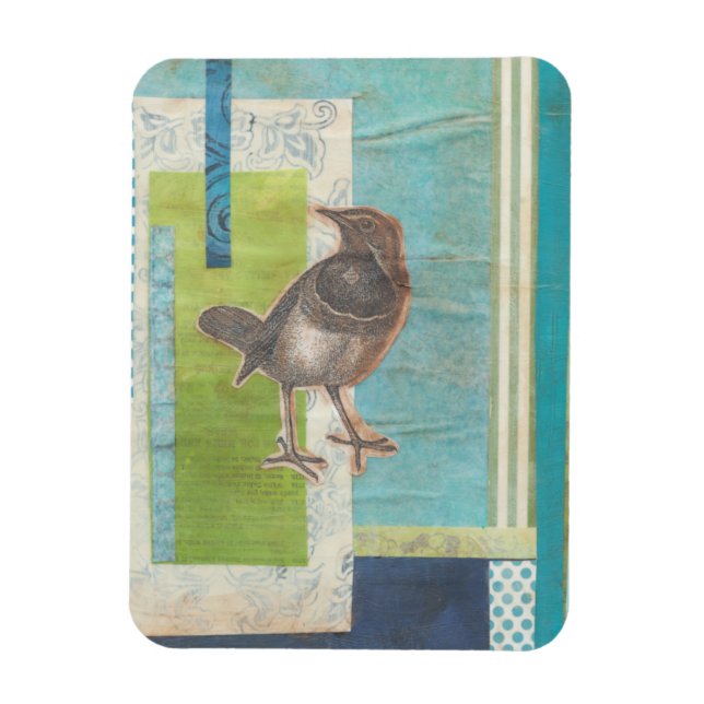 Avian Scrapbook I Magnet (Vertikal)
