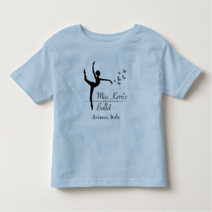 Aviano-Ballett-Programm-Kleinkind-T - Shirt