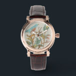 Aviäre Collage I Armbanduhr<br><div class="desc">Tiere</div>