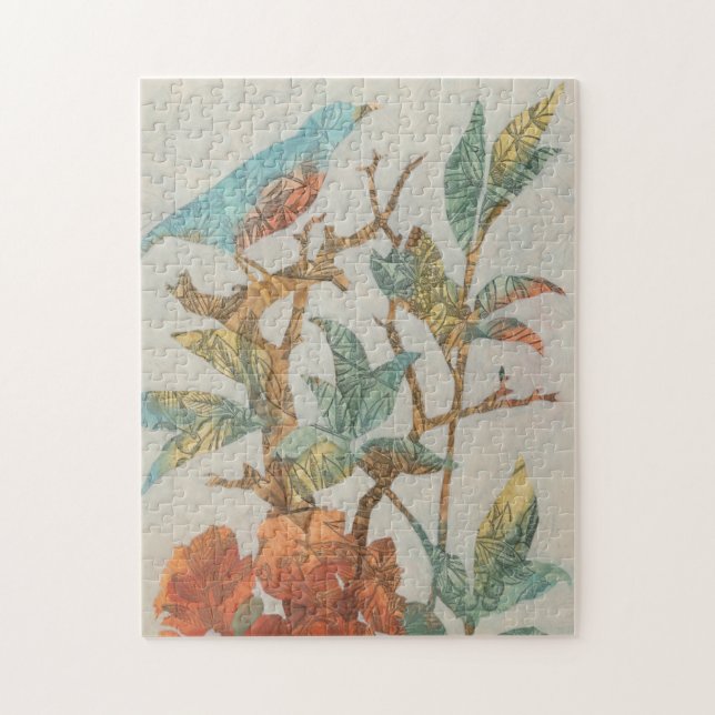 Aviäre Collage I Puzzle (Vertikal)