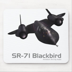 Aviation Art Mousepad "SR-71 Blackbird"