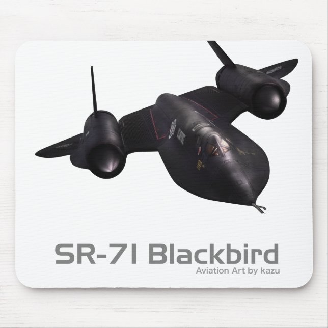 Aviation Art Mousepad "SR-71 Blackbird" (Vorne)