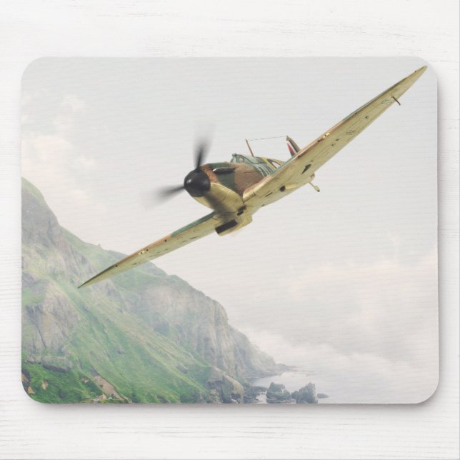 Aviation Art Mousepad "The Spitfire Mk.I. (Vorne)