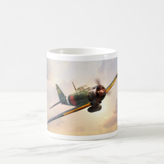 Aviation Art mug "A6M Zero" Tasse (Mittel)