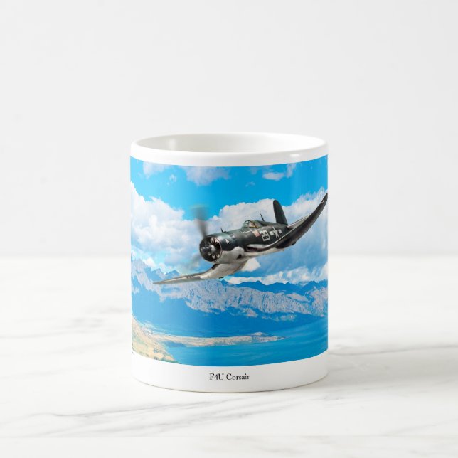 Aviation Art mug "F4U Corsair" Tasse (Mittel)