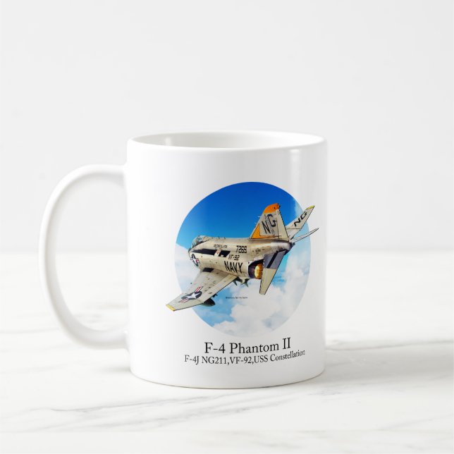 Aviation Art Mug "F-4 Phantom II" Kaffeetasse (Links)