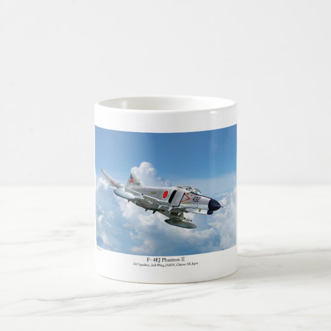 Aviation Art Mug "F- 4EJ Phantom II" Kaffeetasse (Mittel)