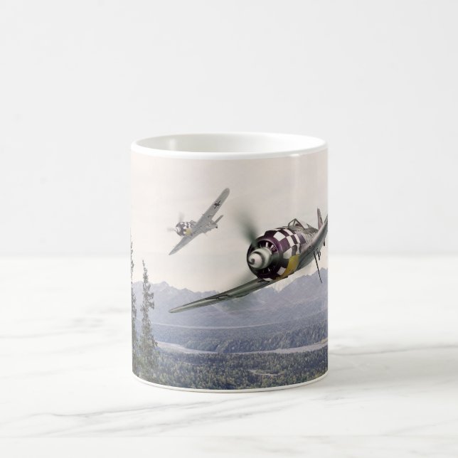 Aviation art mug"Fw190" Kaffeetasse (Mittel)