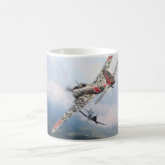 Aviation Art mug "Nakajima Ki-43 隼 Oscar" Tasse