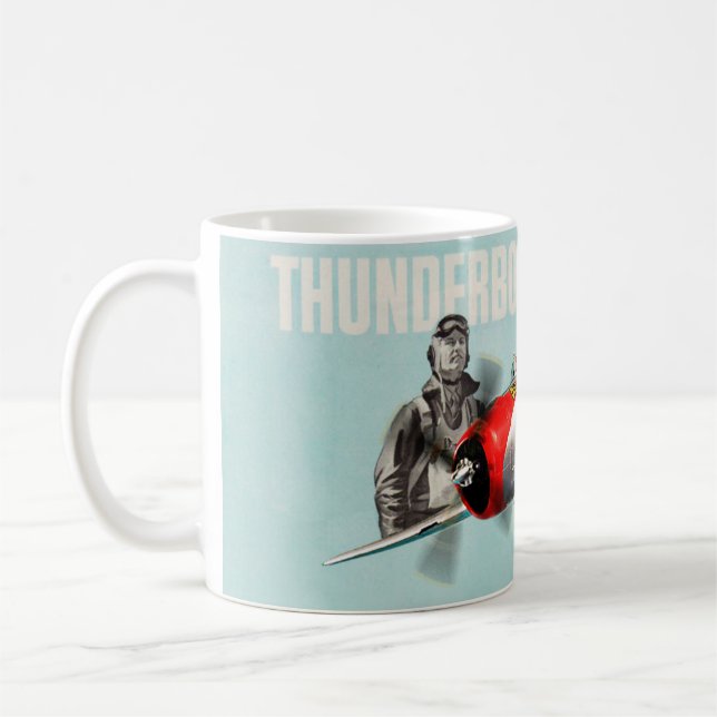 Aviation Art mug "Republic P-47 Thunderbolt" Tasse (Links)