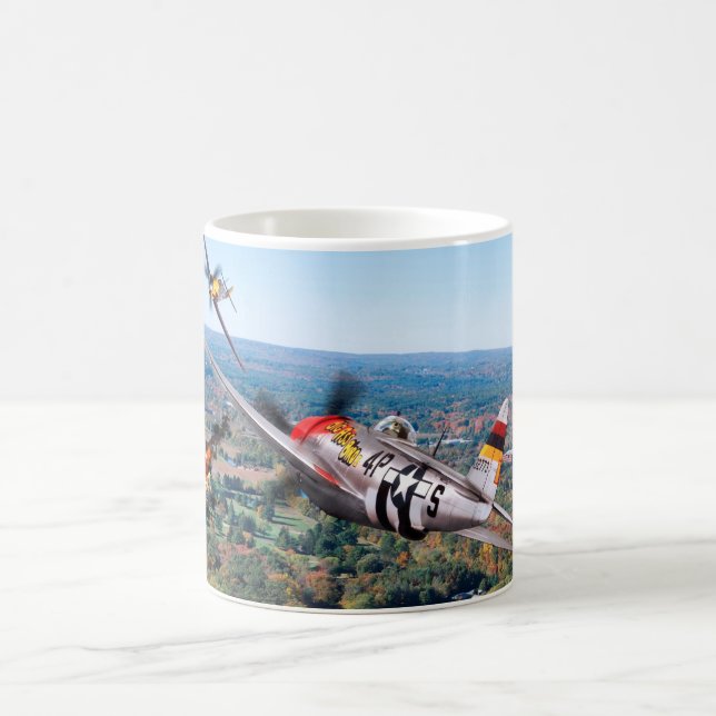 Aviation Art mug "Republic P-47 Thunderbolt" Tasse (Mittel)
