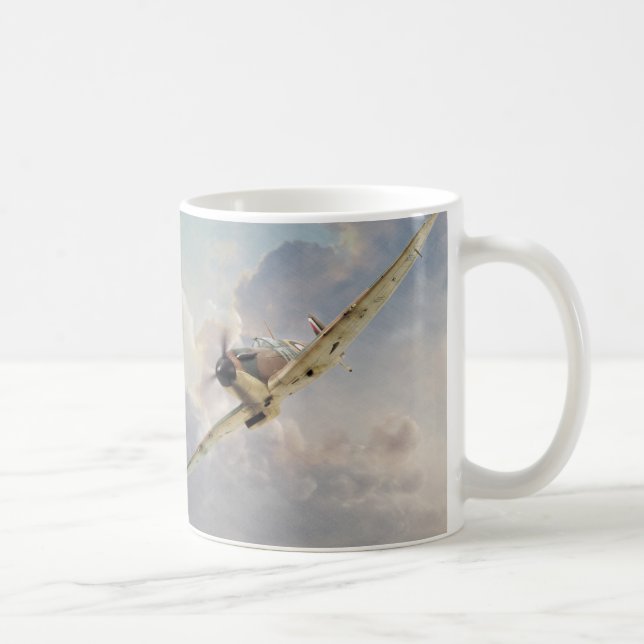 Aviation art mug "Spitfire" Kaffeetasse (Rechts)