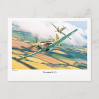 Aviation Art Postcard "Dewoitine D.520"