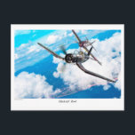 Aviation Art Postcard "F4U Corsair" Postkarte<br><div class="desc">Aviation Art Postcard "F4U Corsair"</div>