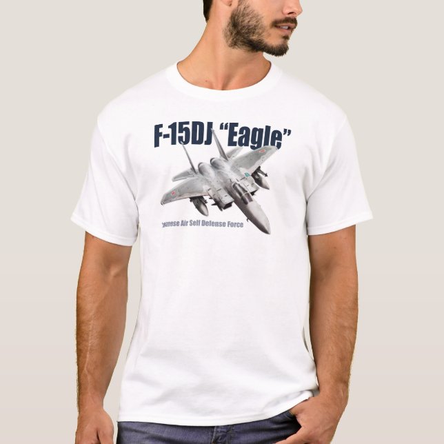 Aviation Art T-shirt “F-15DJ Eagle" (Vorderseite)