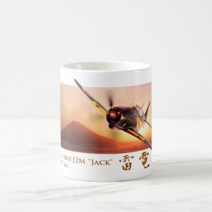 Aviation Art Tasse "Mitsubishi J2M Raiden "Jack"