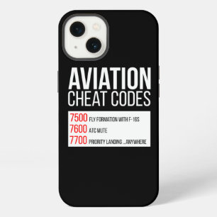 Aviation-Cheat-Codes lustig für Piloten und ATC iPhone 13 Hülle