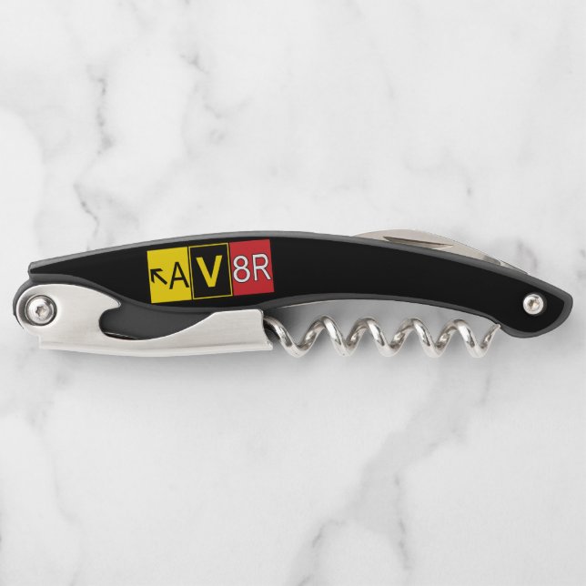 Aviator - AV8R - Korkenzieher (Vorderseite)