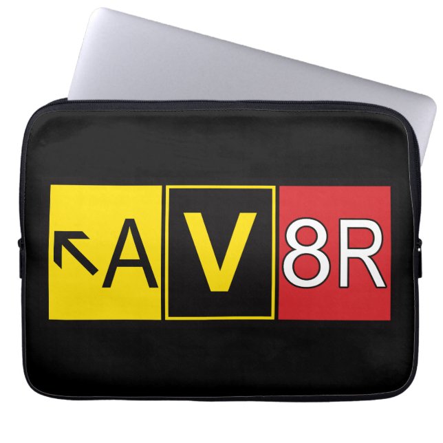 Aviator - AV8R - Laptopschutzhülle (Vorderseite)