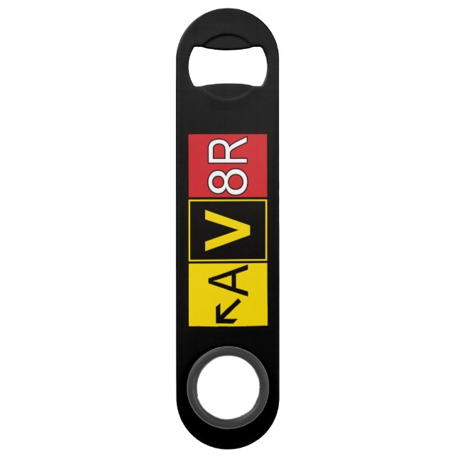 Aviator - AV8R - Speed Flaschenöffner (Vorderseite)