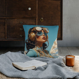 Aviator Dreams Soaring Style Kissen