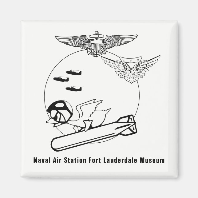 Aviator Duck Magnet (Vorne)