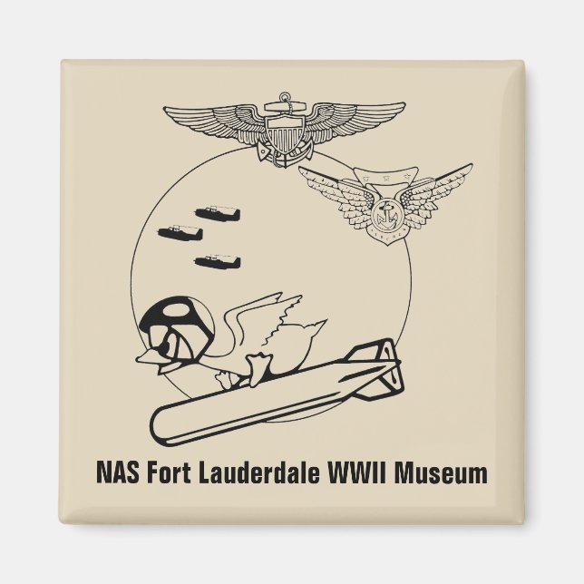 Aviator Duck Magnet (Vorne)