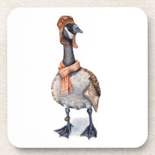 Aviator Goose Untersetzer