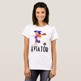 Aviator komisch anpassbar T-Shirt