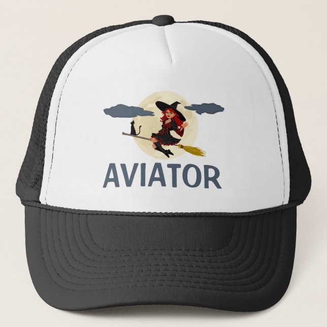 Aviator komisch anpassbar truckerkappe (Vorderseite)